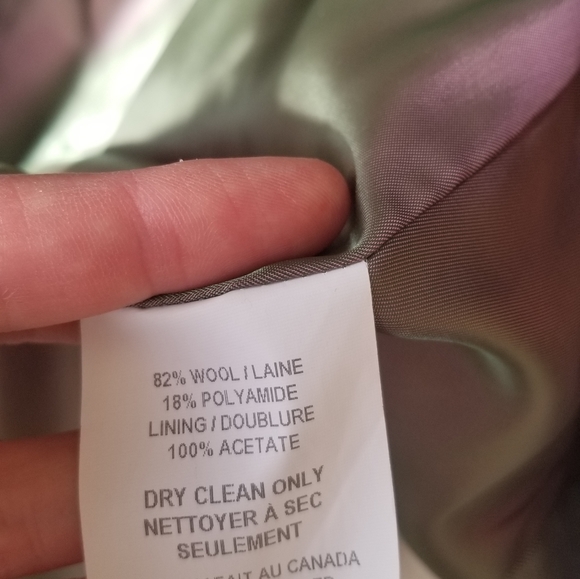 Wool Andrews blazer, grey plaid - Picture 2 of 4